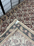 Williams Sonoma Rust/Black Paisley Table Cloth, 90"x71"