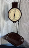 NIB Vintage American Family Brown Hanging Basket Scale