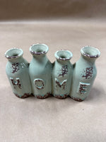 4 Attached Home Bud Vase Decor