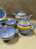 9 Piece Lusterware Tea Set