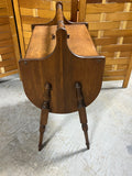 Vintage Wooden Sewing Stand/Basket