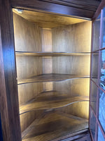 Henkel Harris Lighted Corner Cabinet ***HEAVY ITEM***