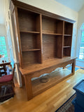 Oak Buffet with Hutch***HEAVY ITEM***READ DETAILS ON PICK UP POLICY***
