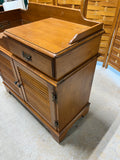 Vermont of Winooski Dry Sink, on Casters, with Removable Copper Tray