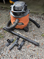 Ridgid shop Vac w/Attachments