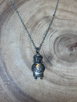 Sterling Pendant on Silver-Tone Chain