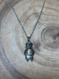 Sterling Pendant on Silver-Tone Chain