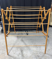 Expanding Vintage Wooden Drying Rack
