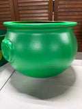 St. Patrick’s Day Plastic Tub and Cauldron