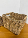 Basket Of Twine And Seagrass Balls