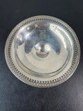 Unbranded Sterling Silver Monogrammed Weighted Compote