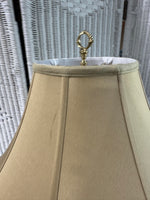The Bradburn Gallery Blue Twist Handled Pottery Lamp (WORKS)
