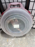 Prelit 22” Wreath w/Storage Box