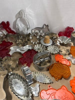 Assorted Lot Of Cookie Cutters — 61 Pieces