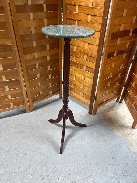 D- Marble Top Pedestal