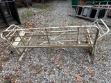 Vintage Painted Metal Porch Glider (PROJECT PIECE)