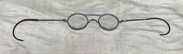 Vintage Wire Rim Aviator Safety Glasses