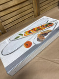 Glass Oval Platters (3) In Box