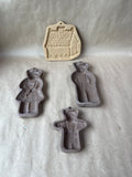 4 Piece Hartstone And Brown Bag Molds