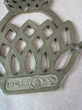 Brass Virginia Metalcrafters Pineapple Trivet