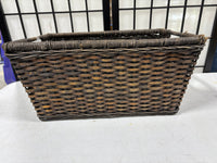 Sturdy Dark Brown Basket
