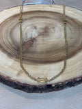 Extra Long Gold Tone Necklace