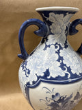 Blue And White Vase Style Wall Pocket - Maitland - Smith LTD