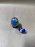Pair Of Cloisonne Decorative Eggs