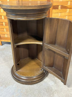 Drexel Round Pedestal Cabinet