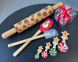 Peppermint Holiday Hostess Kitchen Set (D)