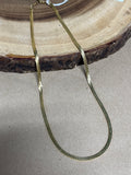 14K Gold Plate Choker (A)