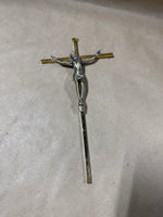 Brass Wall Hanging Crucifix