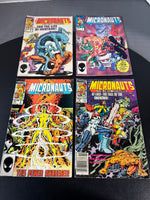 (C) Lot of 12 Marvel The Micronauts: The New Voyages Vintage Comics