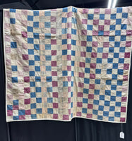 (E) Vintage Patchwork Hand Made Quilt