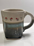 Hand Crafted Pottery Mushroom Mug