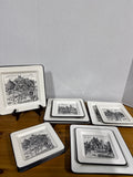 Set Of 11 “Cities” Dinner And Salad Plates