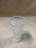 Clear Glass Flower Vase