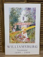 Williamsburg Tricentennial Poster - Print by Tom Brady; Signed