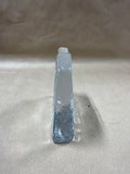 Pukeberg Swedish Glass Block Of Man Fishing