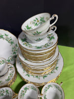 81-Piece Royal York Germany Orange Blossom China Set