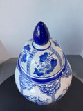 Blue & White Chinoiserie Ginger Jar