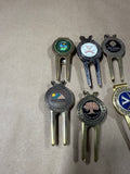 (B) Lot Of 6 Divot Golfing Tools