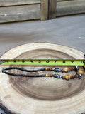 Tribal Acrylic & Wooden Beaded Necklace