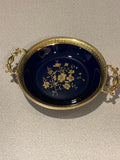 Limoges Dish/Tray with 22K Ormolu