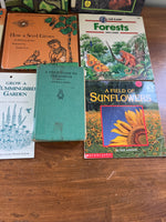 Homeschooling Book Lot U, Plants, 11 books