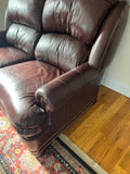Hancock & Moore Leather Love Seat***HEAVY ITEM*** READ DETAILS ON PICK UP POLICY***