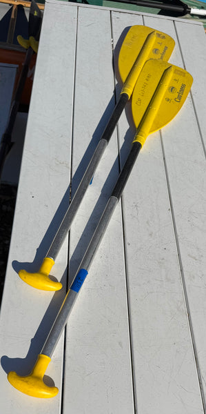 Pair of Caviness Feather Brand Oars