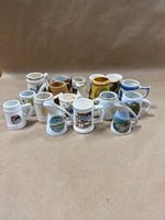 (B) 18 Piece Lot Of Mini Stein Glasses