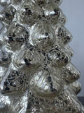 Mercury Style Glass Christmas Tree with White & Colored Lights (WORKS) (2 AVAILABLE—PRICED INDIVIDUALLY)