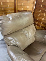 A-The BarcaLounger Co. Leather Reclining Chair***HEAVY ITEM***